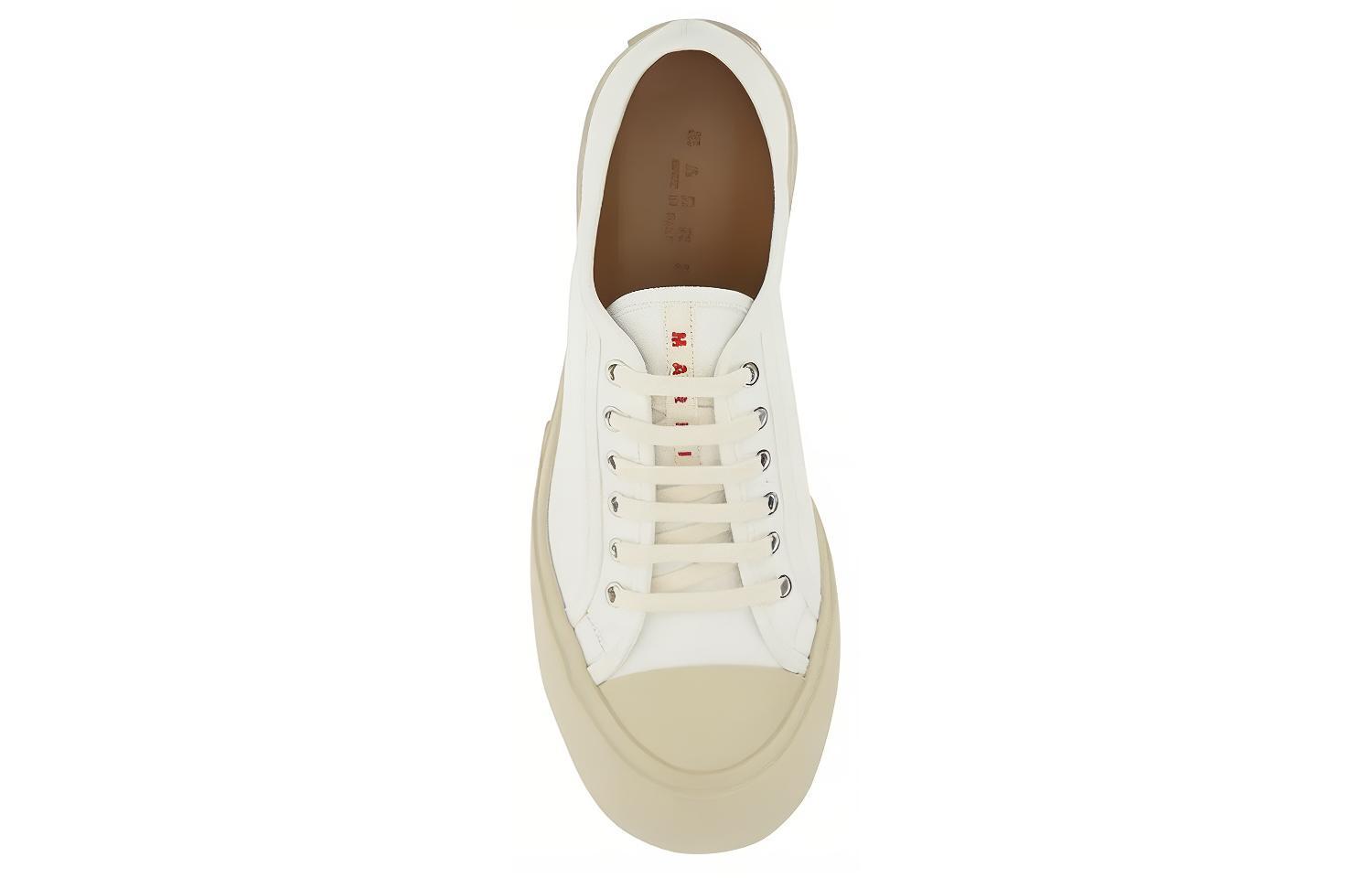 Marni Canvas Low-Top 'White Fashion' 圖 4