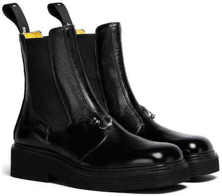 Marni 切尔西踝靴 '黑色小牛皮' TCMR005303P3731 Lookbook Marni 切尔西踝靴 '黑色小牛皮' TCMR005303P3731