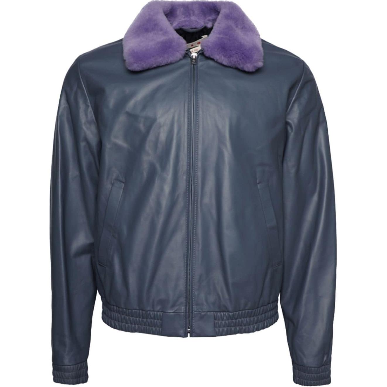 MARNI Colorblock Crewneck Sweatshirt Men Red FUMU0096QSU-TC067-Y4526