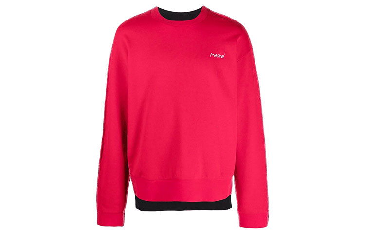 Marni Colorblock Loose Fit Long Sleeve Casual Jacket for Men TUMU0106N1UTW95500B80