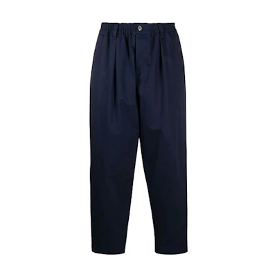 MARNI Elastic Waistband Twill Carrot Fit Casual Pants PUMU0100A0-S52710-00B84