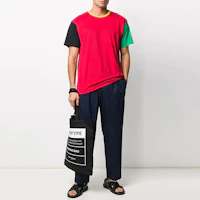 Lookbook MARNI Seluar Kasual Carrot Fit Twill dengan Pinggang Elastik PUMU0100A0-S52710-00B84