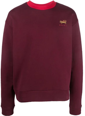MARNI Embroidered Logo Crewneck Sweatshirt Dark Red Long Sleeve FUMU0074PSUSCS79NTR97 Buy MARNI Embroidered Logo Crewneck Sweatshirt Dark Red Long Sleeve FUMU0074PSUSCS79NTR97