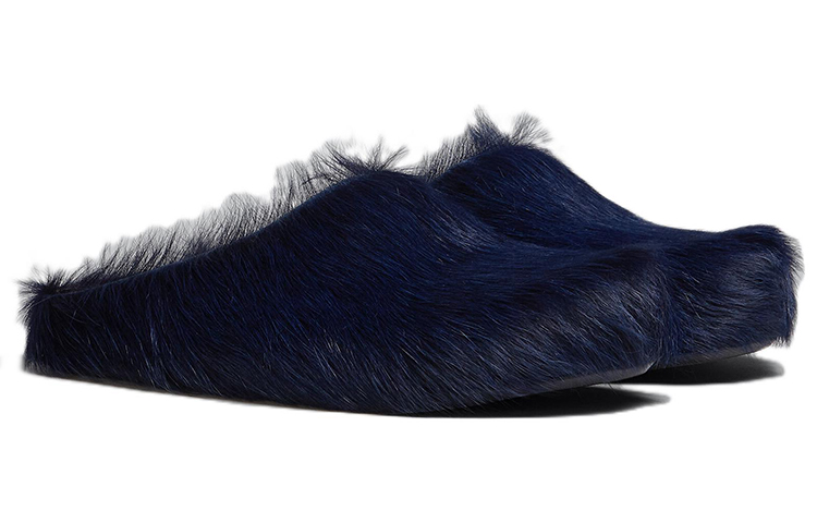 Marni Fussbett 'Dark Navy Fur' 圖 2