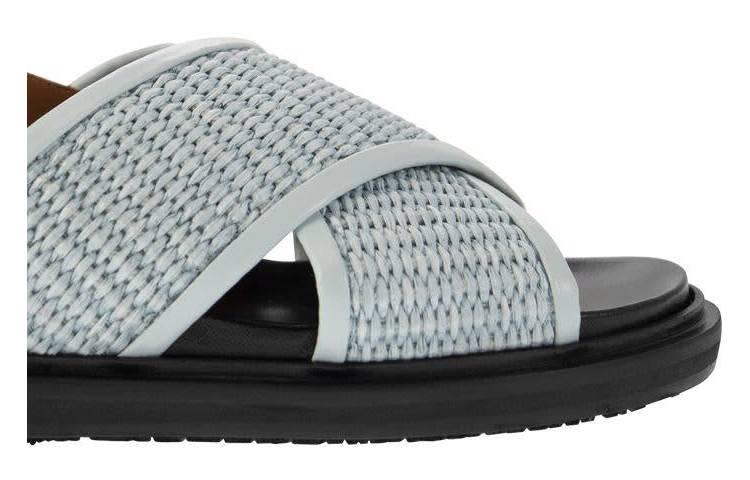 Marni Fussbett 'Light Blue Black Sandals' 圖 3