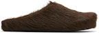 Marni Fussbett Sabot 'Cacao' - Kasut Sabot Marni Warna Coklat SBMR000600-P4122-00M75