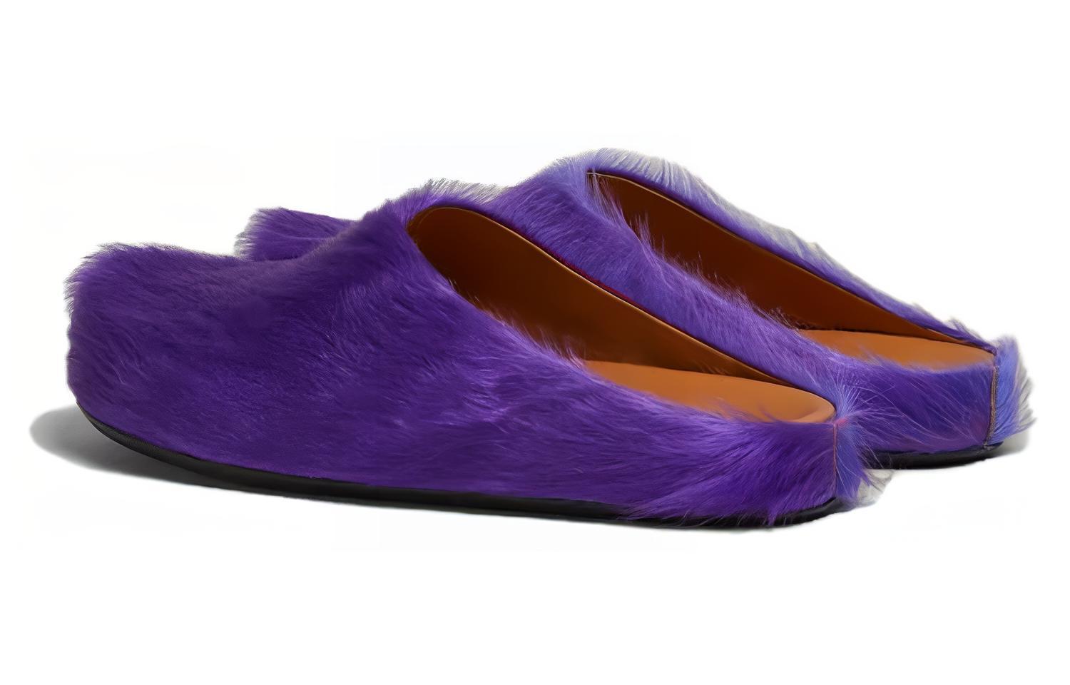 Lookbook Marni Fussbett Sabot ''Licht Violet'' SBMR000600-P6236-00C74