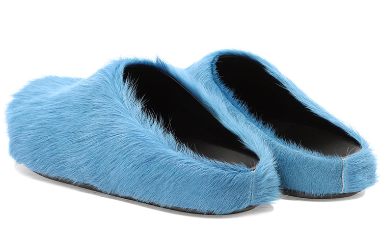 Shop Marni Fussbett Sabot '矿蓝色' SBMR000600-P4122-00B46