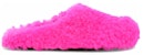Marni Fussbett Sabot 'Starlight Pink' Merah Jambu Bercahaya SBMR000600-LM071-00C56
