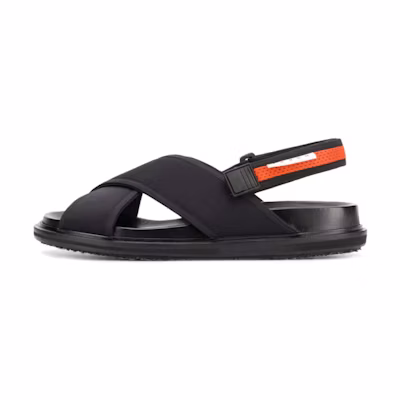 Marni Fussbett Sandal 'Black'