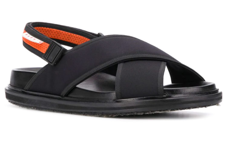 Marni Fussbett Sandal 'Black' 圖 3