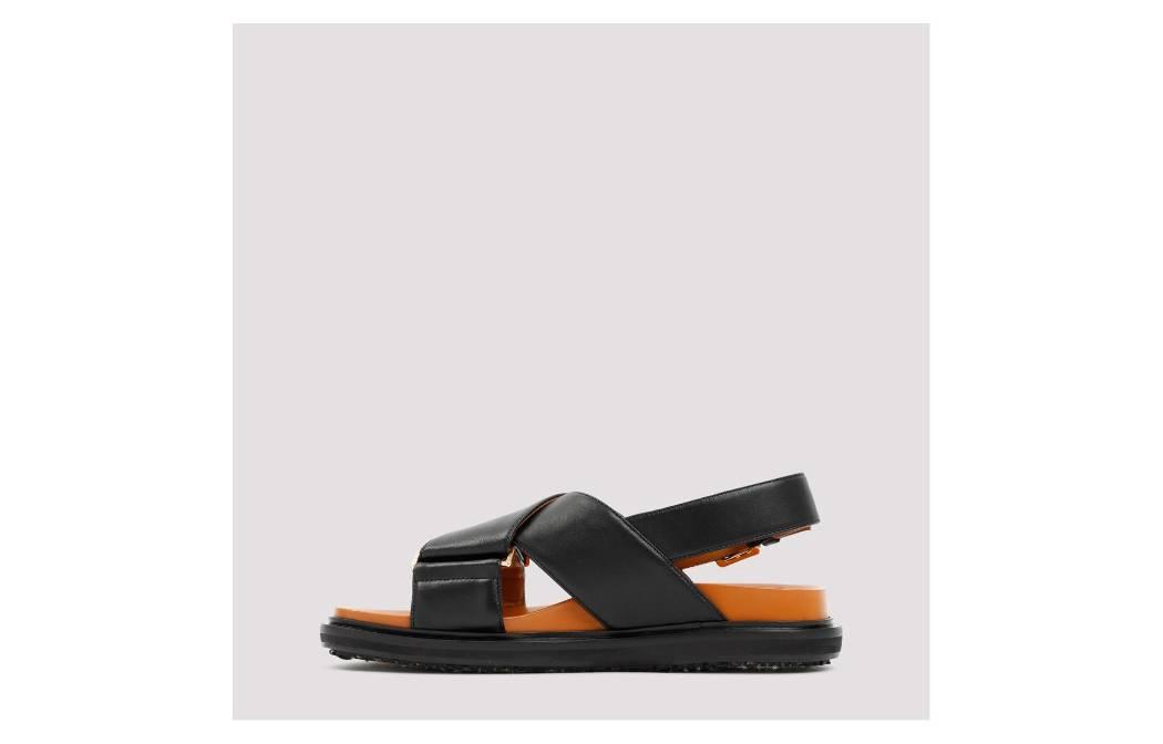Marni Fussbett Sandals 'Black' 圖 4