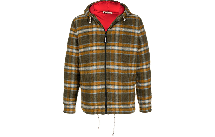 MARNI FW21 Logo Zip-Up Jacket Black JUMU0106LW-UTW913-00N99