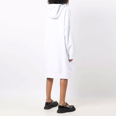 MARNI FW21 Solid Color Oversized Hooded Long Sleeve Dress White FLJE0131P1-USCS16-LOC55 Purchase MARNI FW21 Solid Color Oversized Hooded Long Sleeve Dress White FLJE0131P1-USCS16-LOC55