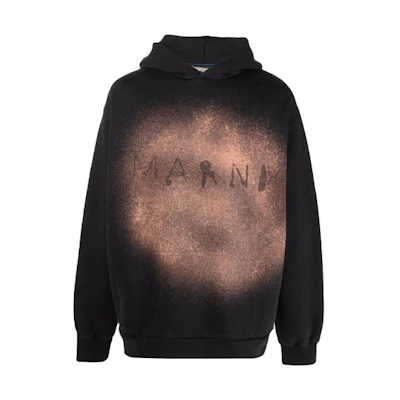 MARNI FW22 Blue Animal Print Crewneck Sweatshirt FUMU0107P1USCU11PIB80