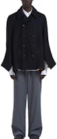 Lookbook MARNI FW22 經典雙排扣黑色休閒外套. TUMU0108U0UTW967-00N99