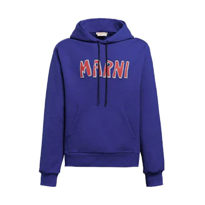 MARNI FW22 Brick Red Zip-Up Jacket with Logo JUMU0125W2-UTW968-00R79