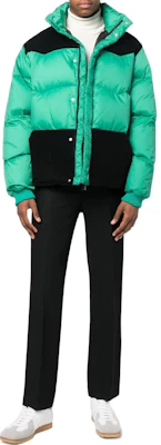 Marni 2022 秋冬拼色羽绒夹克 绿色 PIMU0016LSUTN87700V70 Lookbook Marni 2022 秋冬拼色羽绒夹克 绿色 PIMU0016LSUTN87700V70