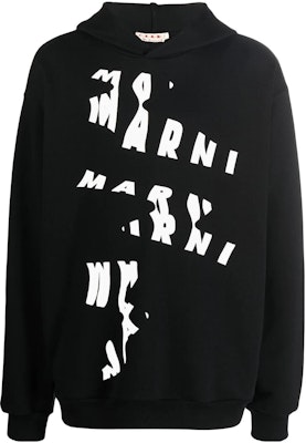 MARNI FW22 Distorted Letter Print Hoodie Black Men’s FUMU0067P5USCU20SLN99 Buy MARNI FW22 Distorted Letter Print Hoodie Black Men’s FUMU0067P5USCU20SLN99