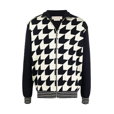 MARNI FW22 Layered Sweatshirt Gray FUMU0110XQUTC190