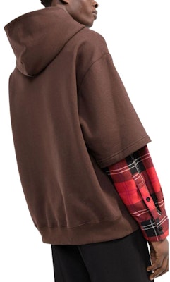 MARNI FW22 Layered Brown Hoodie Long Sleeve Sweatshirt. FUMU0110XQUTC19000M75 Purchase MARNI FW22 Layered Brown Hoodie Long Sleeve Sweatshirt. FUMU0110XQUTC19000M75