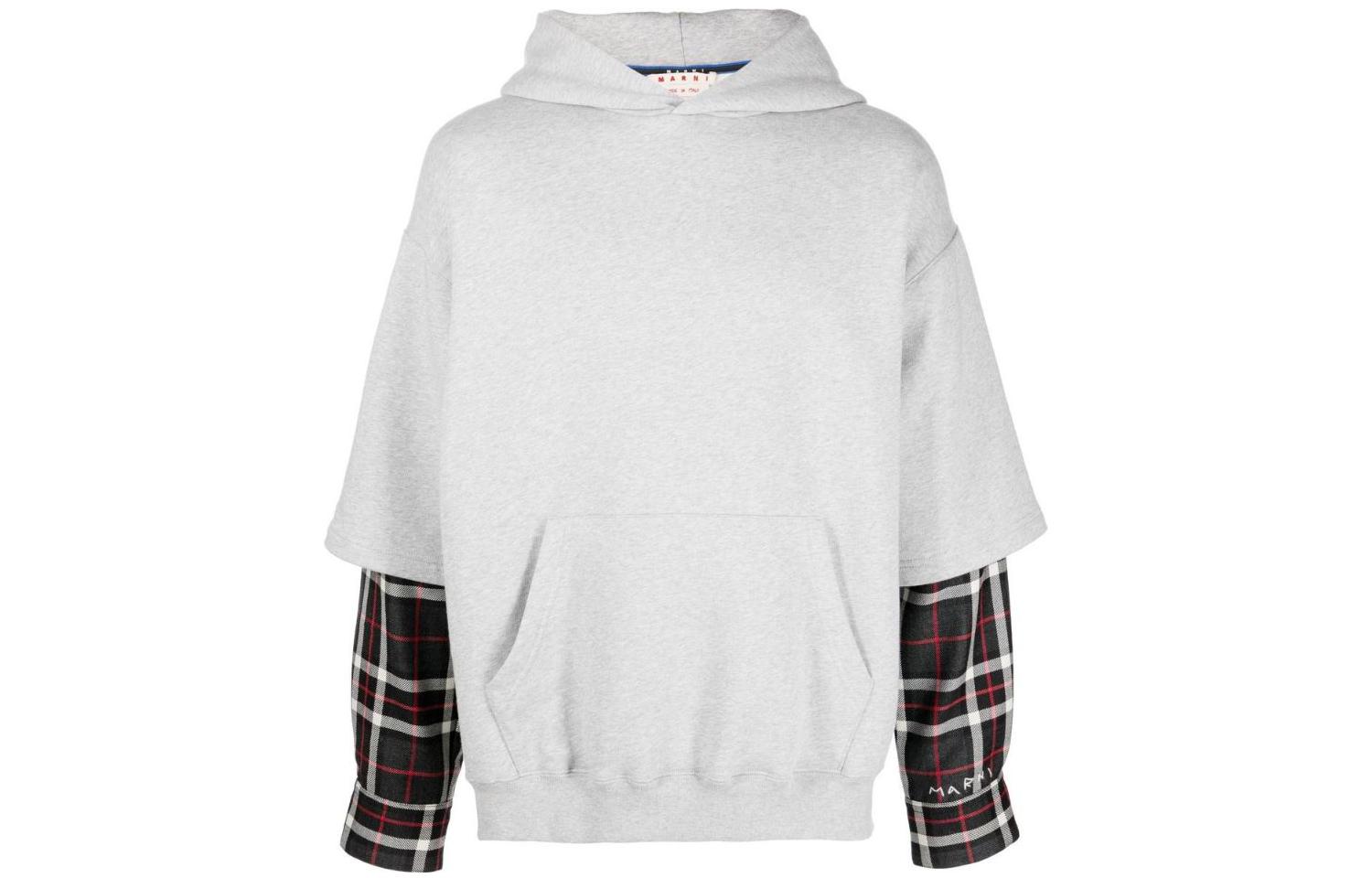 MARNI FW22 Logo Embroidered Shirt Jacket Black メンズ JUMU0121LSUTC08400B99