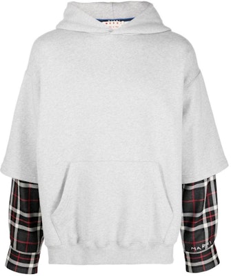 MARNI FW22 Layered Sweatshirt Gray FUMU0110XQUTC190 Buy MARNI FW22 Layered Sweatshirt Gray FUMU0110XQUTC190
