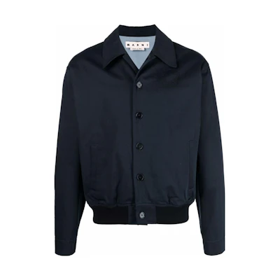 MARNI FW22 Logo Print Crewneck Long Sleeve Loose Sweatshirt Grey Mens FUMU0074P1-USCU66-PLN38