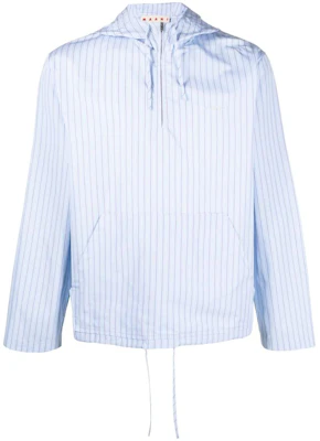 MARNI FW22 Striped Logo Embroidered Drawstring Hoodie Blue () JPMU0009S1UTC171STB44 Buy MARNI FW22 Striped Logo Embroidered Drawstring Hoodie Blue () JPMU0009S1UTC171STB44