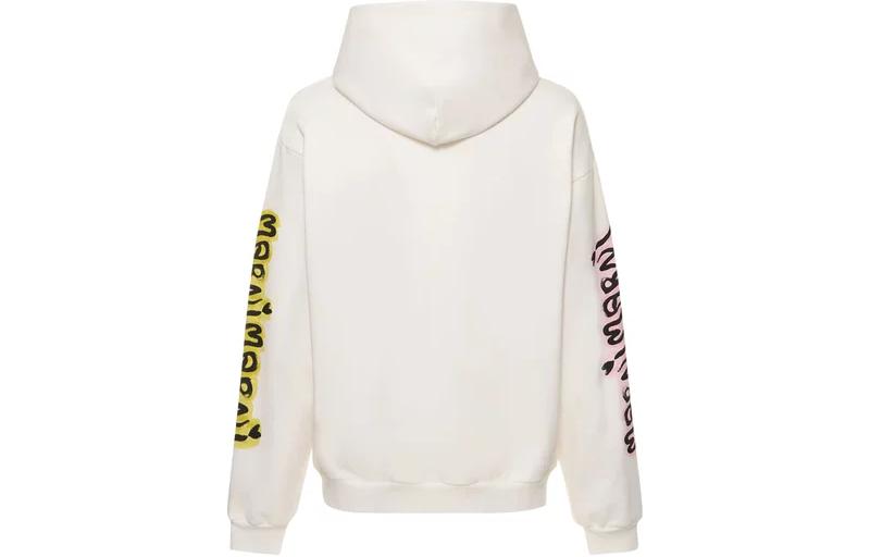 Lookbook Marni FW23 白色字母印花套头卫衣 FUMU0067PD-USCV51-GLW02