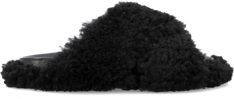Marni Givenchy Slide 'Black Shearling' FBMS014201LM07100N9 Marni Givenchy Slide 'Black Shearling' FBMS014201LM07100N9
