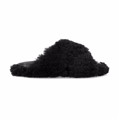 Marni Givenchy Slide 'Black Shearling'
