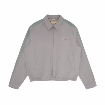 MARNI Green Double-Breasted Long Sleeve Tailored Blazer Jacket TUMY0025U0ULV86900V62