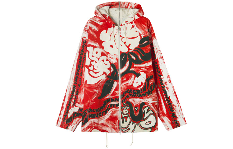 Marni Heart Jacquard Crewneck Sweatshirt Off-White GCMG0340Q0-UFW410-HEW07