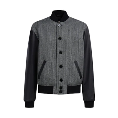 MARNI Houndstooth Patchwork Long Sleeve Jacket Brown Mens CUMU0310K0UTWA23PDR80