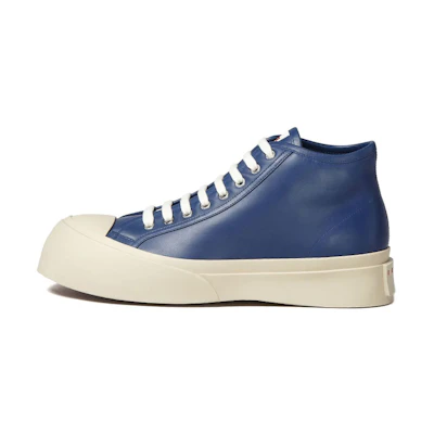 Marni High-Top Leather Sneaker 'Blue Fashion'