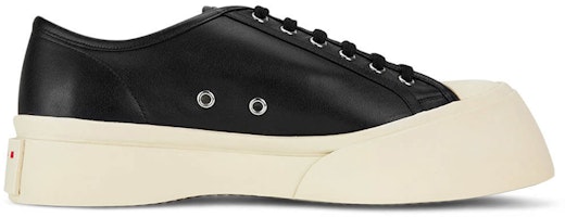MARNI Pablo 皮革 低幫 時尚板鞋 男款 黑白 Order MARNI Pablo 皮革 低幫 時尚板鞋 男款 黑白