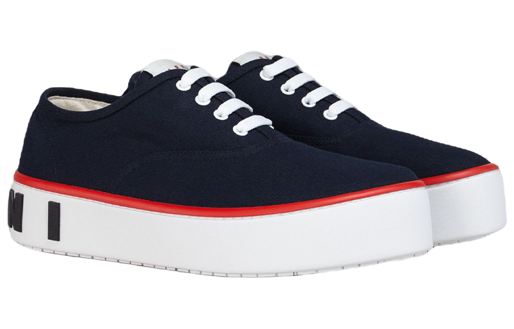 Marni Logo Fashion Sneaker 'Blue' 圖 2