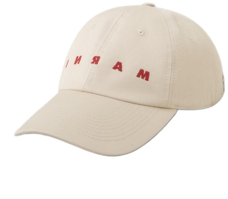 MARNI Logo Organic Cotton Twill Baseball Cap Unisex White CLZC0108S0UTC31100W06 Buy MARNI Logo Organic Cotton Twill Baseball Cap Unisex White CLZC0108S0UTC31100W06