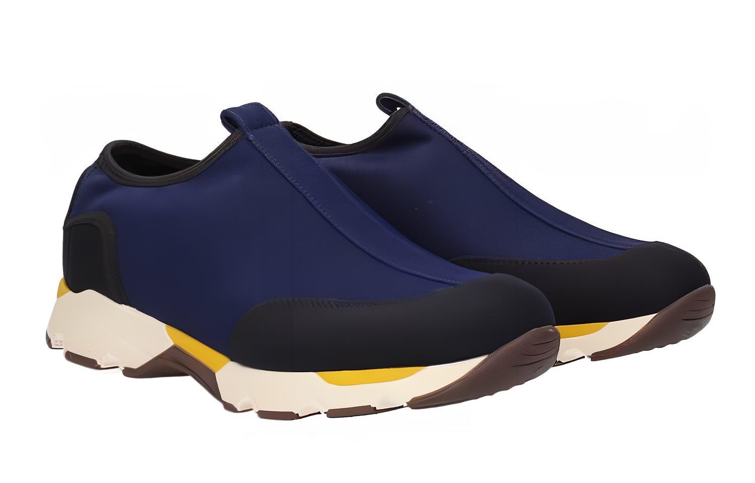 Marni Low-Top Running Sneakers 'Blue' 圖 3
