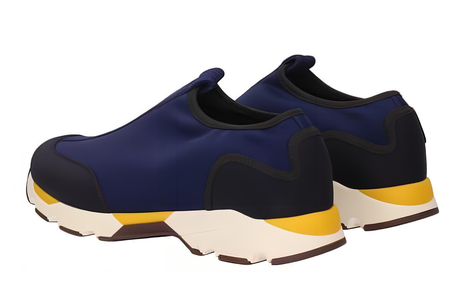 Marni Low-Top Running Sneakers 'Blue' 圖 4