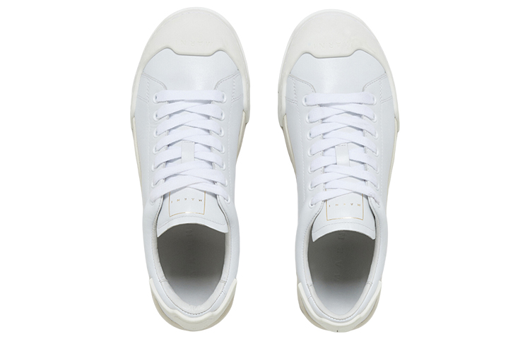Marni Low Top Leather Sneakers 'White Fashion' 圖 4
