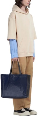 MARNI Multi-Color Long Sleeve Hoodie for Men - Two-Tone Layered Design. FUMU0110Q1UTC08500W06 Shop MARNI Multi-Color Long Sleeve Hoodie for Men - Two-Tone Layered Design. FUMU0110Q1UTC08500W06