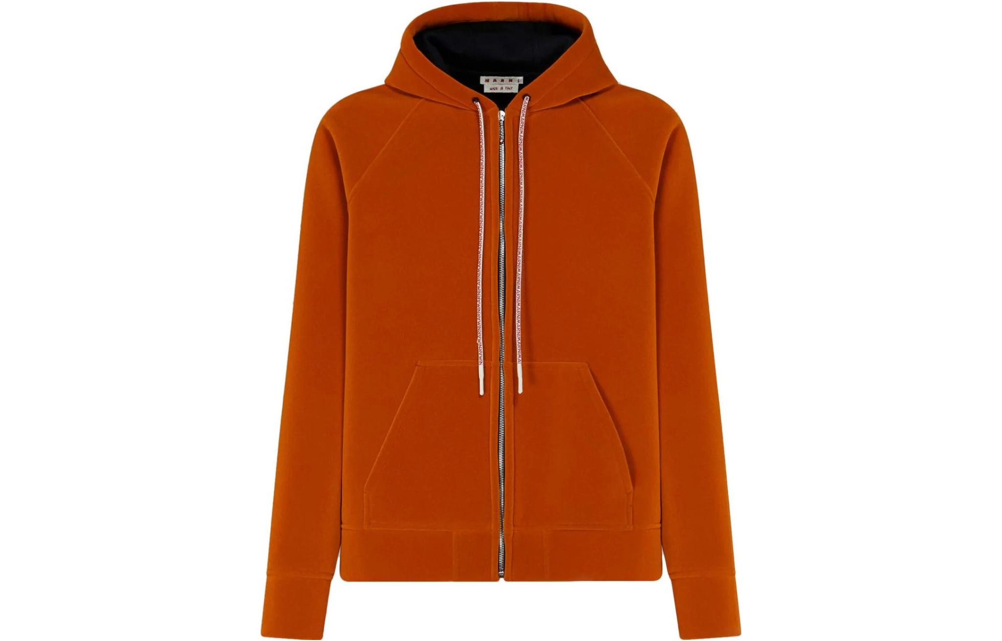 MARNI Oversized Green All-Over Print Hoodie for Men FUMU0067X0-UTC237-MAV62