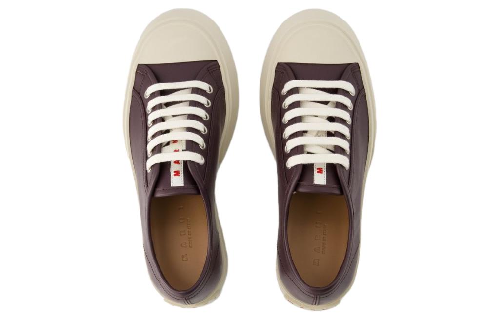 Marni Pablo 'Brown Leather Low Top' 圖 3