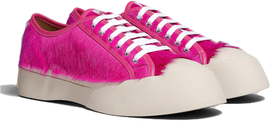 Marni Pablo Lace-Up Sneaker 'Fuchsia Calf Hair' SNZU002002-P4122-00C57 Lookbook Marni Pablo Lace-Up Sneaker 'Fuchsia Calf Hair' SNZU002002-P4122-00C57
