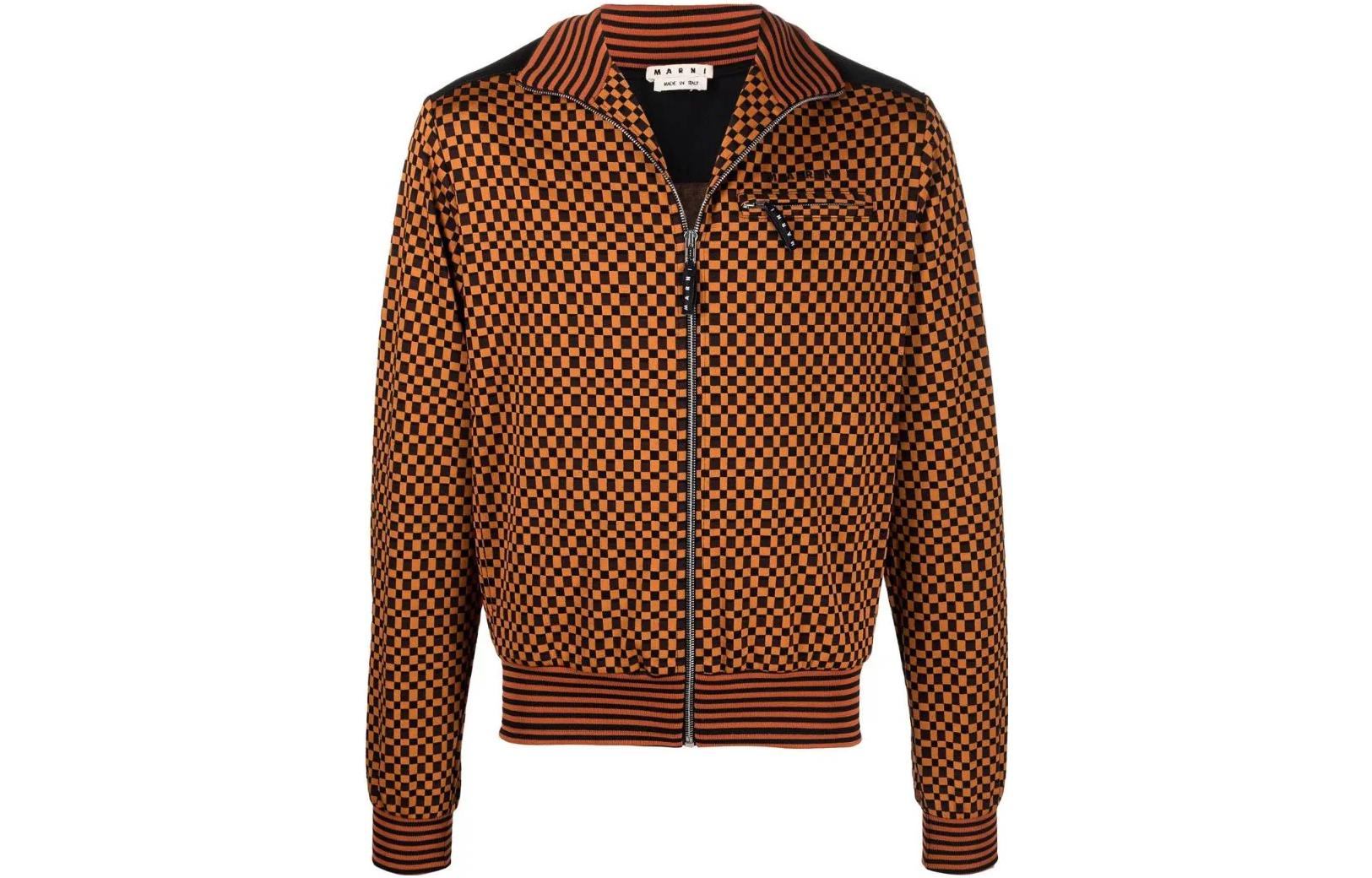 MARNI Plaid Hooded Shirt Jacket JUMU0130W0UTW972CHN80