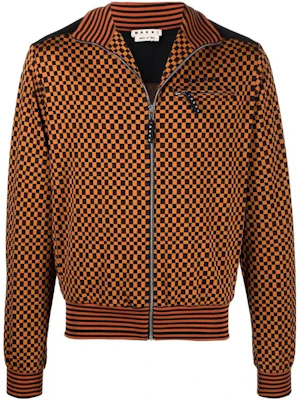 MARNI Plaid Color-Block Zip-Up Sweatshirt Yellow FUMU0098LSUTV879JQR21 Buy MARNI Plaid Color-Block Zip-Up Sweatshirt Yellow FUMU0098LSUTV879JQR21