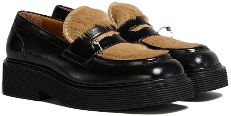 Marni Platform Derby 'Black Beige' MOMR004403P5296Z0621 Lookbook Marni Platform Derby 'Black Beige' MOMR004403P5296Z0621