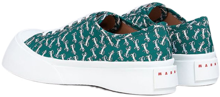 Marni Platform White Green 'Chinese New Year Tiger' SNZU010602P458500V89 Shop Marni Platform White Green 'Chinese New Year Tiger' SNZU010602P458500V89
